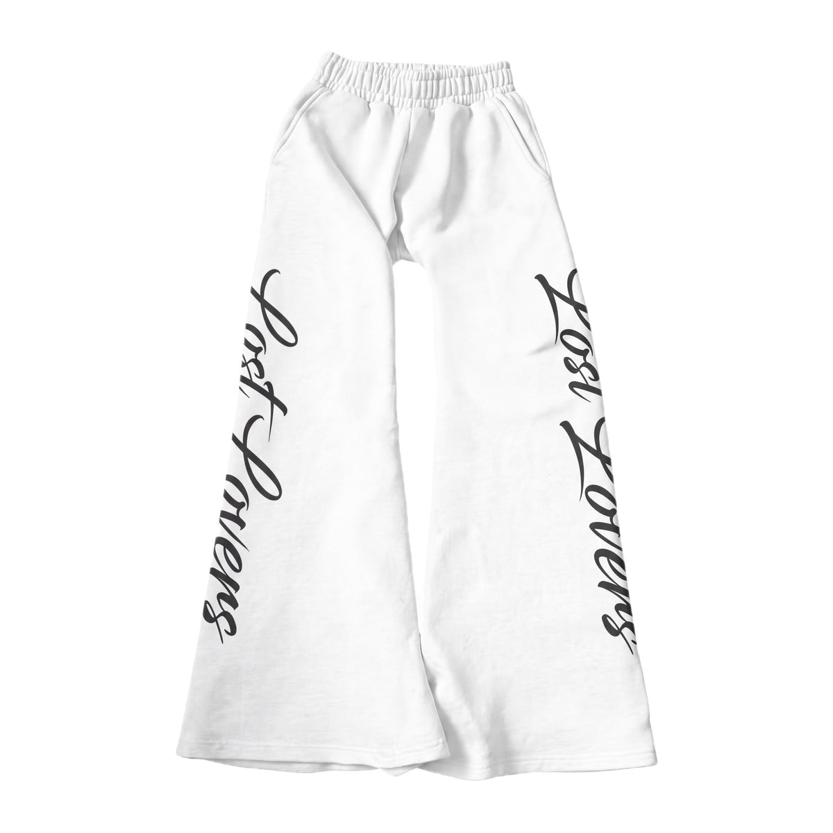 White Script Sweat