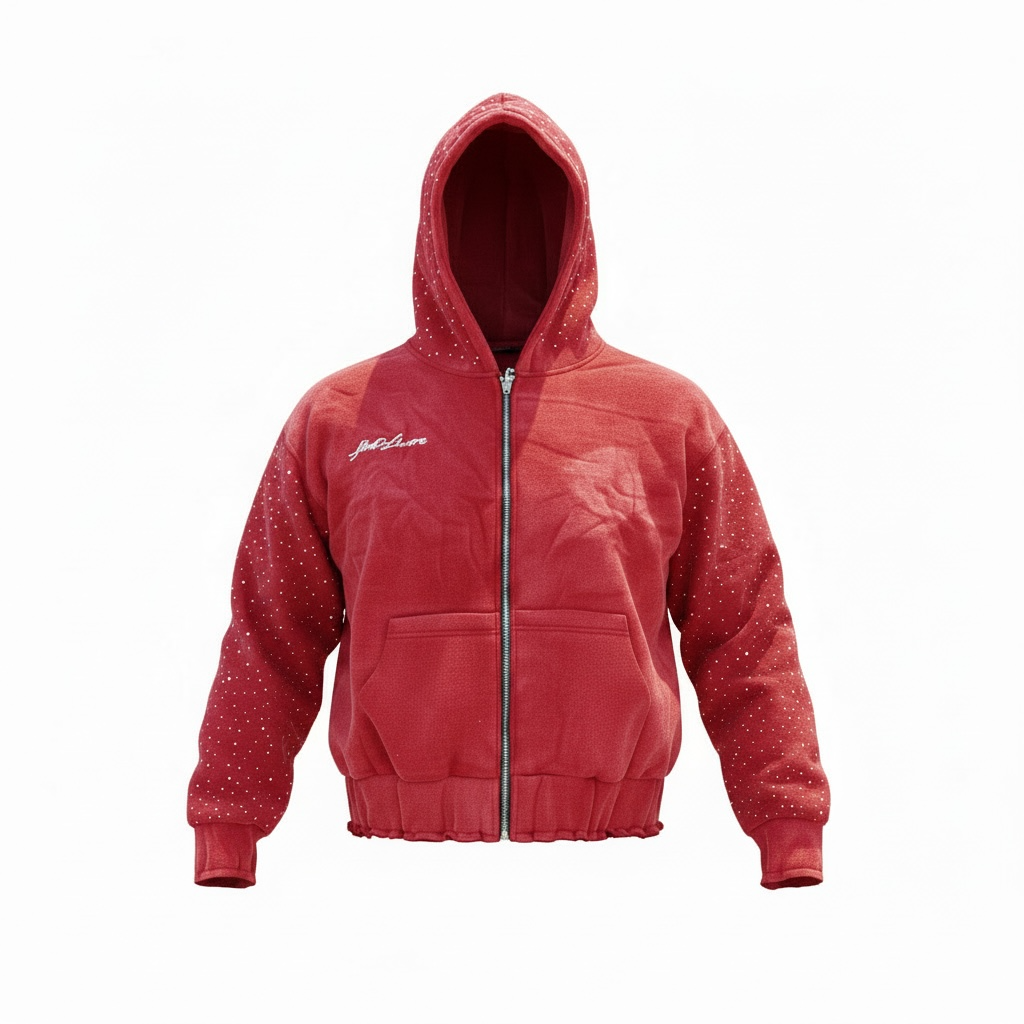 Kangaroo Hoodie – Red