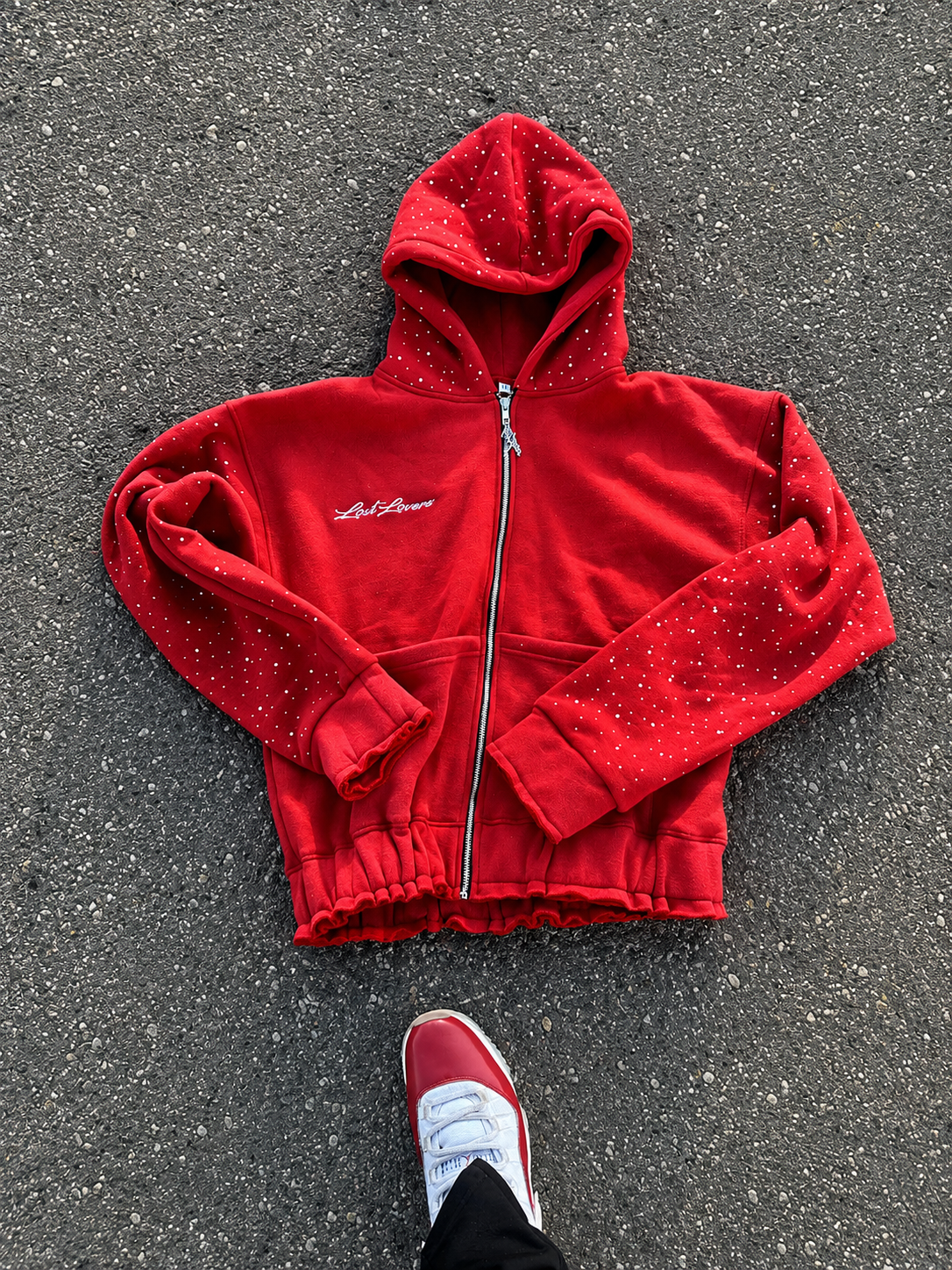 Kangaroo Hoodie – Red
