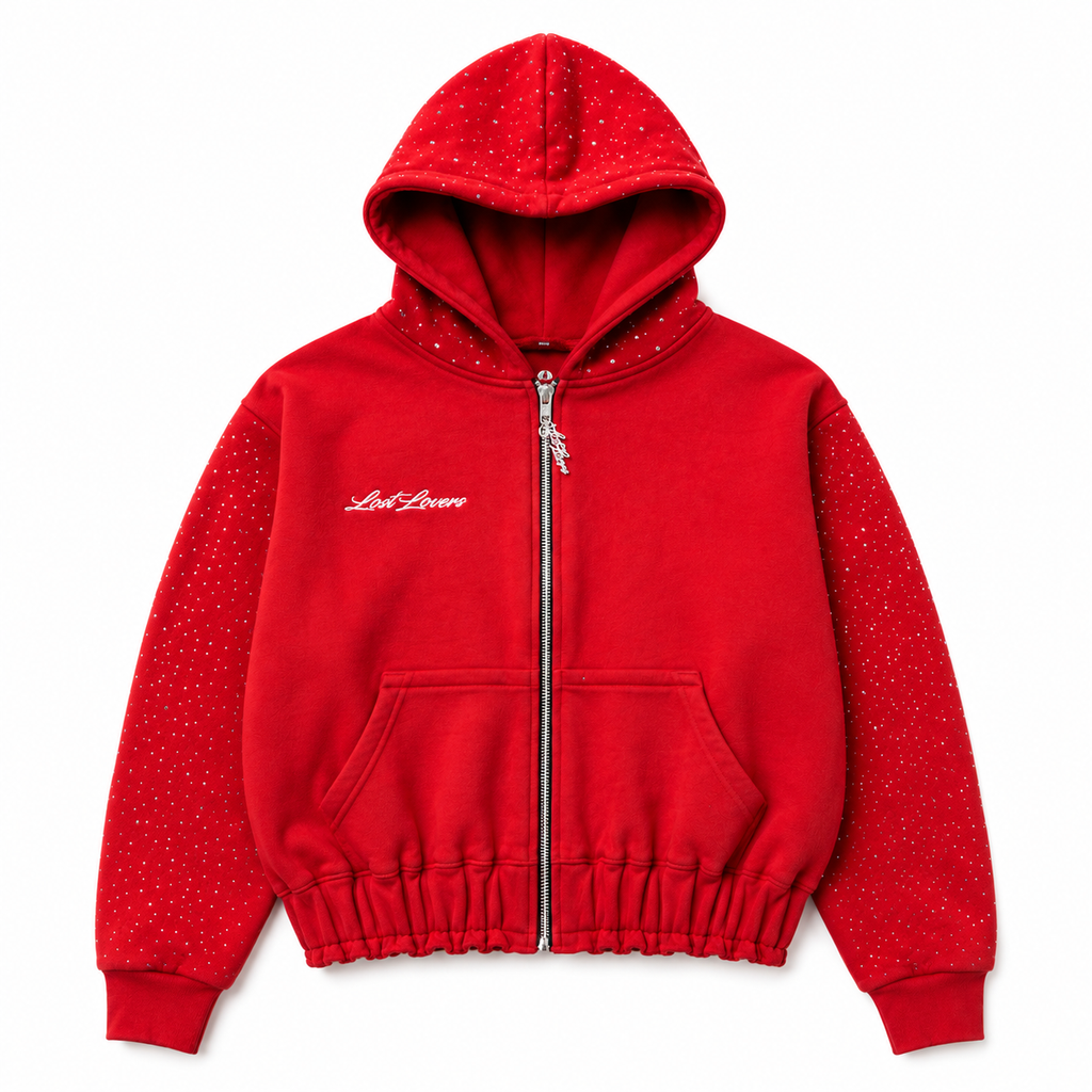 Kangaroo Hoodie – Red