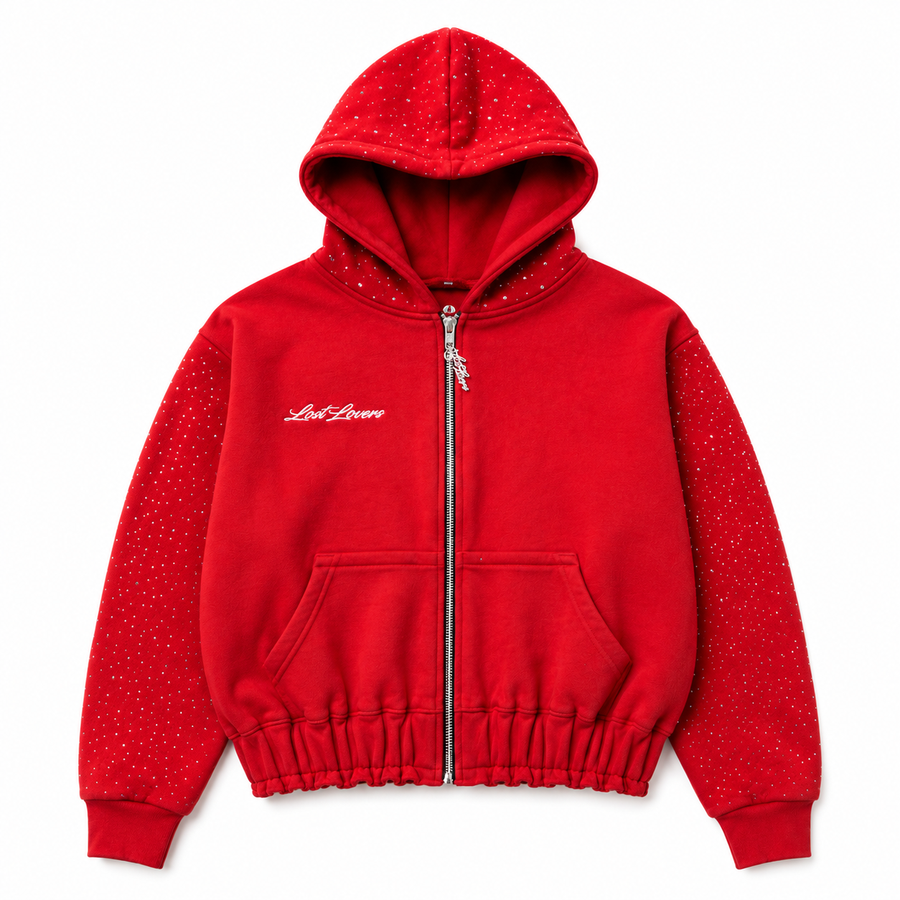 Kangaroo Hoodie – Red