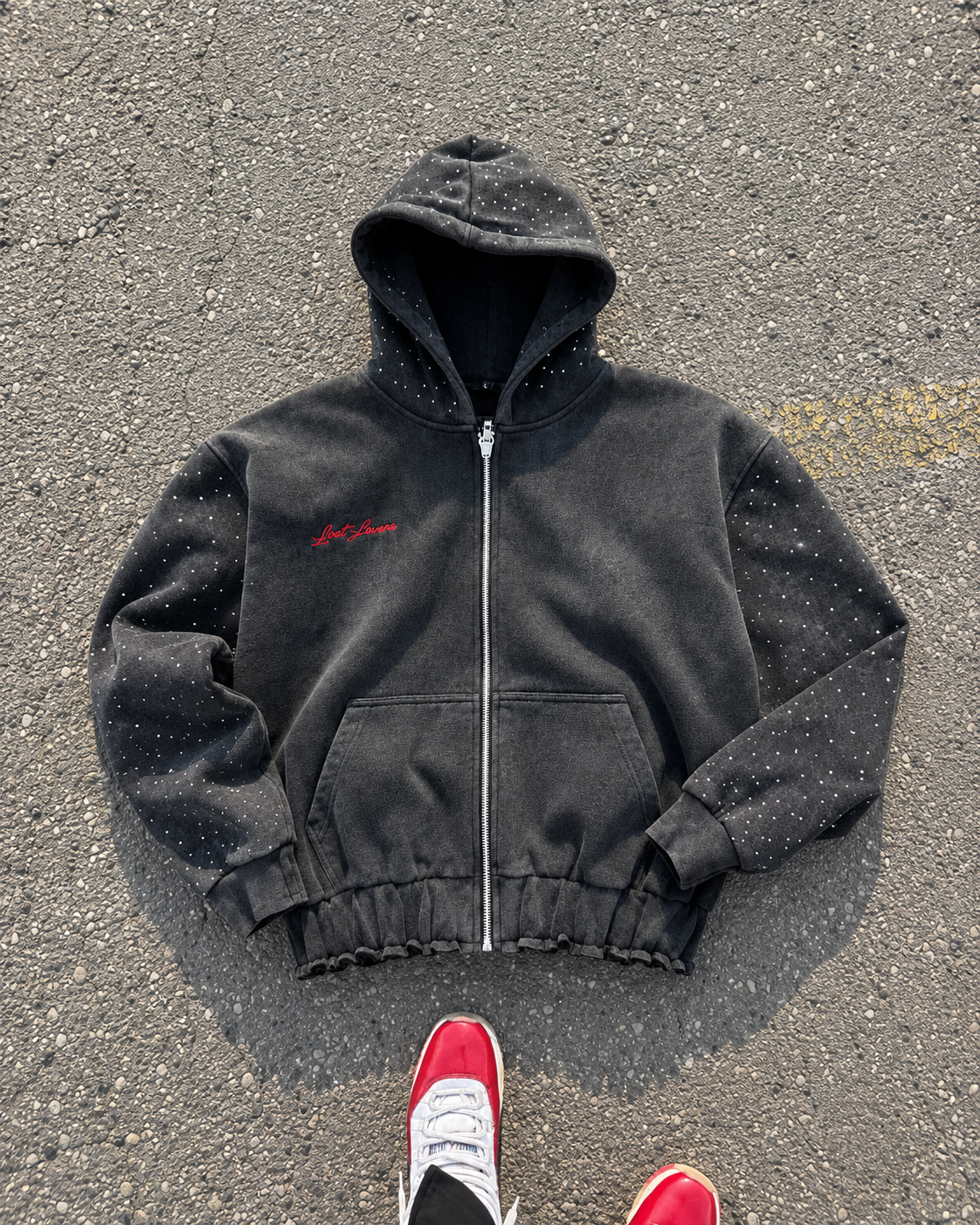 Kangaroo Hoodie – Black